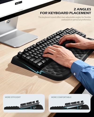 Wrist Rest for Computer Keyboard, Keyboard pad with Wrist Support