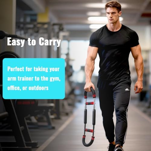 Twister Arm Trainer, Adjustable Chest Workout Equipment for Men & Women, Home Gym Strength Trainer