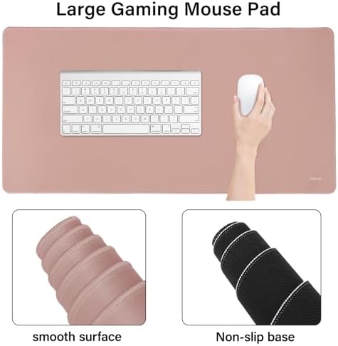 MOSISO Keyboard Mouse Pad Set, Large Gaming Mouse Pad&Keyboard Wrist Rest