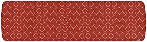GelPro Elite Premier Anti-Fatigue Kitchen Comfort Floor Mat, 20x72, Trellis Red Chile Stain Resistant Surface with Therapeutic Gel and Energy-Return Foam for Health & Wellness