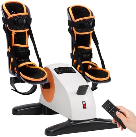 Motorized Pedal Exerciser for Seniors with Leg Support
