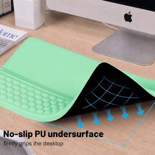 Keyboard Stand with Wrist Rest，Ergonomic Keyboard Riser Holder Lifter Tray