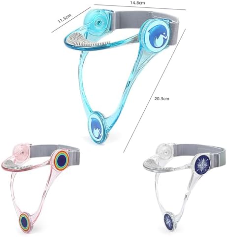 360° Adjustable Neck Support Brace，Traction Device, Cervical Collar Neck Stretcher Neck Protector for Cervical Spine Pressure Relief ，Neck Brace for Neck Pain and Support (Pink)
