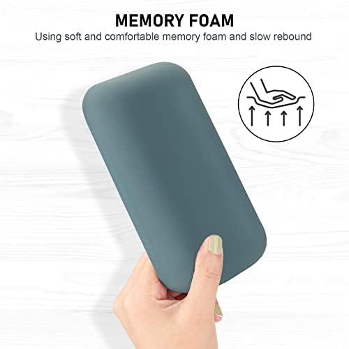 Leolee Elbow Rest Pads for Desk, Gel Ergonomic Wrist Rest Arm Rest Pads