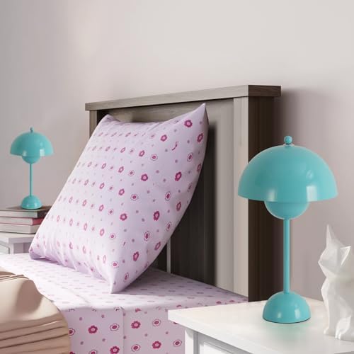 Creative Mid-Century Modern Bud Table Lamp for Home&Office, Turquoise