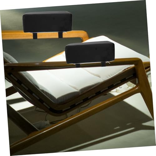 NUOBESTY 1pair Office Chair Armrest Pads Ergonomic Thick Covers for Support Comfortable Cushions for Gaming Office and Wheelchair Use and Stylish Armrest Accessories