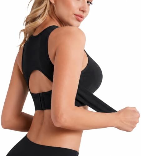 PoseFree Posture Support Bra for Women, Wireless Cross-Back Full Coverage
