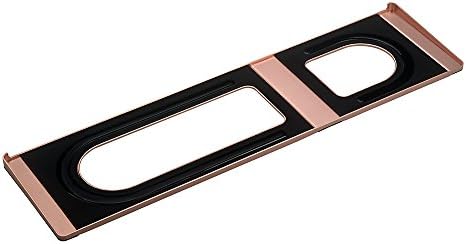Fotodiox CraftMaster Union Tray for Apple Magic Keyboard and Apple Magic Trackpad 2 - Metal Dock Stand Controls Your iMac or Laptop Remotely, Premium Home and Office Accessory - Rose Gold