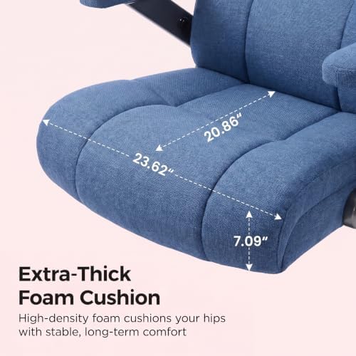 Big and Tall Office Chair with Massage and Heat