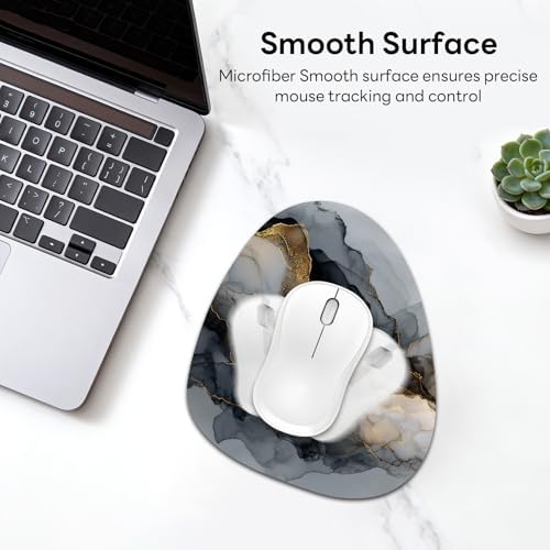 Water Drop Mouse Pad 7.3x8in Non-Slip for Laptop, Big Tree