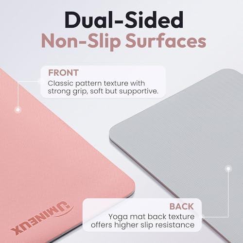 Umineux Non Slip Yoga Mat 72"x24" Exercise & Fitness Mat For Women and Men