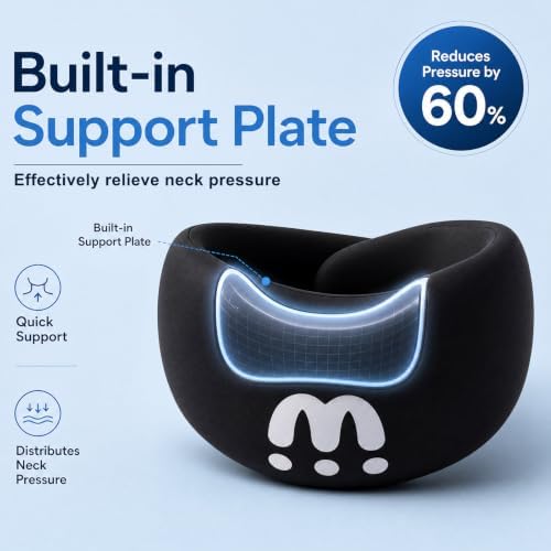Ice Silk Neck Brace for Neck Pain and Support, Memory Foam Collar