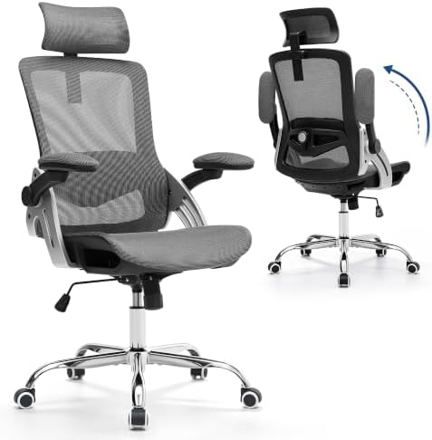 Fizzin Office Chair Mesh Desk Chair with 3D Armrests Computer Chair