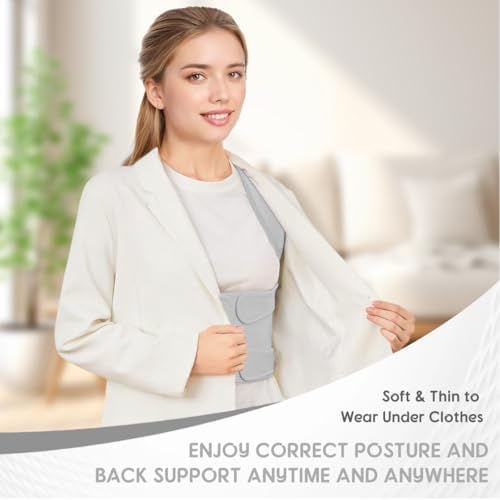 Posture Corrector for Women/Men Adjustable Full Back Brace Support