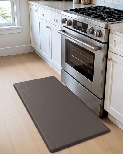 DEXI Anti Fatigue Kitchen Floor Mat Cushioned Standing Runner 39x20, Brown
