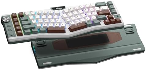RK ROYAL KLUDGE A72 Alice Ergonomic Wireless Mechanical Keyboard,Split Ergo