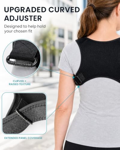Women's Shoulder Posture Corrector for Walking, Upper Back Support