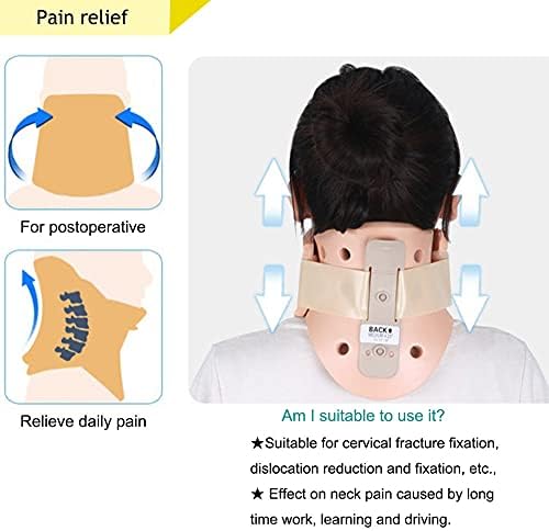 Philadelphia Neck Brace Foam Lightweight Soft Cervical Collar Height 3 1/4 Inch Immobilizer Collar Support Neck Traction Device Neck and Head Braces (Size XL)