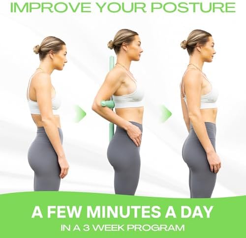 Posture Corrector - Yoga Cross Stick - Back Pain Relief for Men and Women - Stretcher and Straightener for Upper and Lower Back - Stretch Pole - Neck Hump Equipment - Sets bar