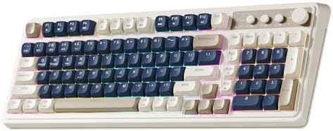 AULA 99 Key Keyboard, Wireless Gaming Keyboard Bluetooth Computer Keyboards