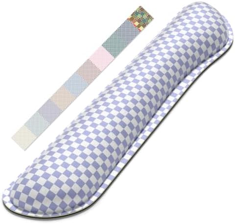 Dapesuom Keyboard Wrist Rest, Memory Foam, Ergonomic, Gaming,Lilac Grey