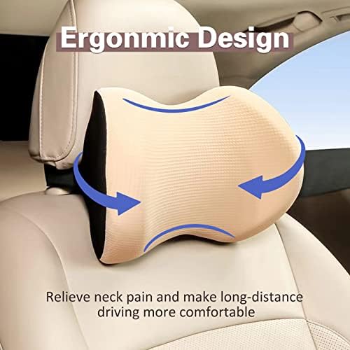 Super Comfy Car Headrest Pillow, Softness Car Pillow for Neck Pain Relief