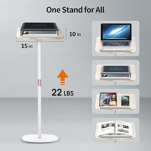 2-in-1 Floor Music Stand & Desktop Book Stand, 16.5"–51" Height Adjustable
