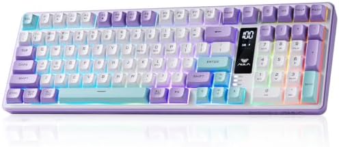 Aula S99pro V2 Wireless Gaming Keyboard,Silent Computer Creamy Keyboard