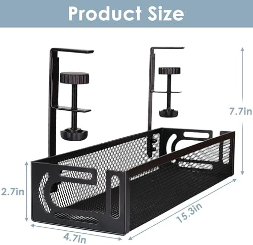 Cable Management Under Desk, Under Desk Cable Management Tray