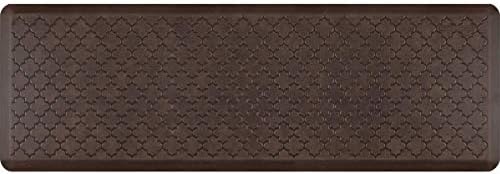 WellnessMats Trellis Collection Anti-Fatigue Floor Mat, Polyurethane – Ergonomic Support Pad for Home, Kitchen, Garage, Office Standing Desk – Water Resistant - Made in USA