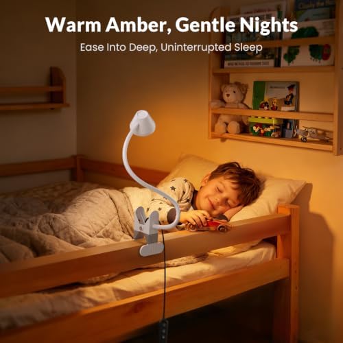 LEPOWER Clip on Light, Reading Lights for Books in Bed, 400LM, RG0 Eye-Care