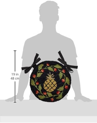 Park Designs Pineapple Hooked Chair Pad