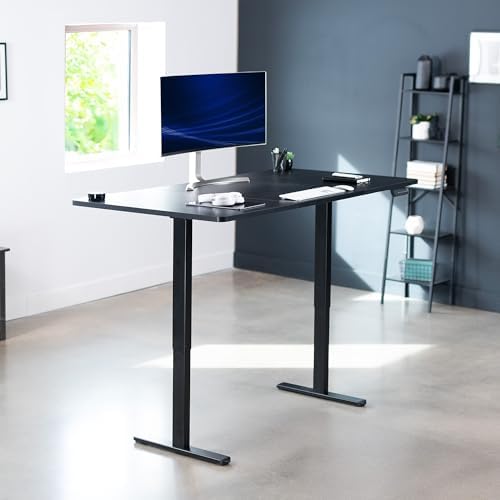 VIVO Black 71 x 36 in Standing Desk, DESK-KIT-E2B7B-36
