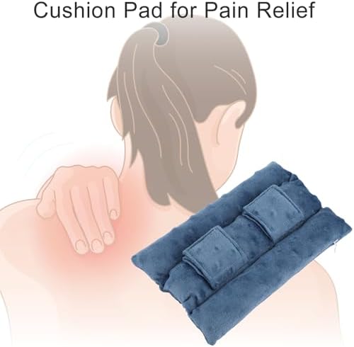 Upgrade Neck Pad Strap Cushion Pillow for Arm Sling Comfort Shoulder Support Pad Rotator Cuff Replacemet Surgery Elbow Brace Carry Padded Cover Broken Wrist Hand Injury Cast, Minky Dot Denim Blue