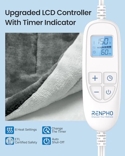 RENPHO Heating Pad for Neck and Shoulders and Back, FSA Eligible HSA