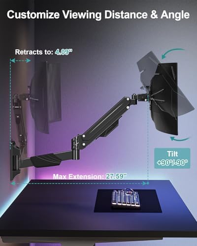 MOUNT PRO Monitor Wall Mount for Max 43" Ultrawide Screens