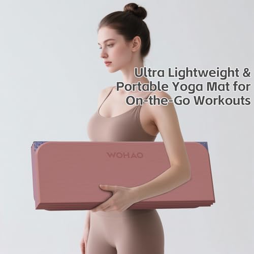 7-Fold Yoga Mat 70"x24" - 1/2 Inch Thick