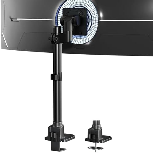 24-57'' Ultrawide Monitor Desk Mount, Aluminum Heavy Duty Monitor Arm