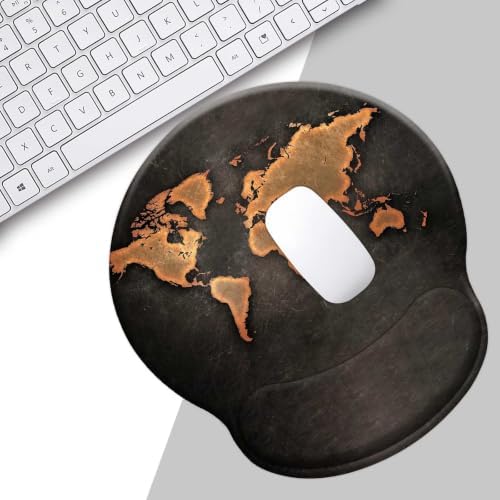 Mouse Pads for Desk, Ergonomic Mouse Pad with Wrist Rest Gaming Mousepad