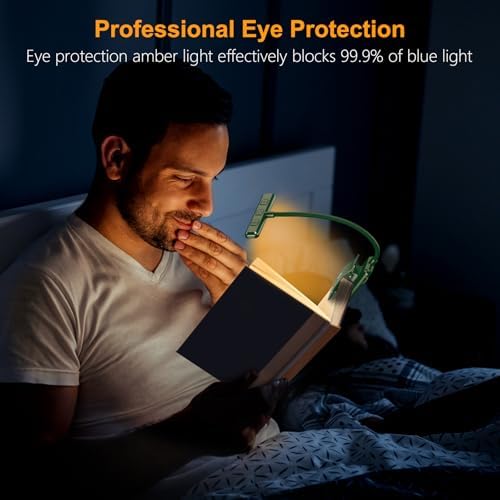 Gritin 19 LED Rechargeable Book Light for Reading in Bed