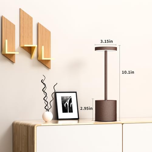 Cordless Table Lamp Rechargeable,Battery Powered LED Outdoor Table Light