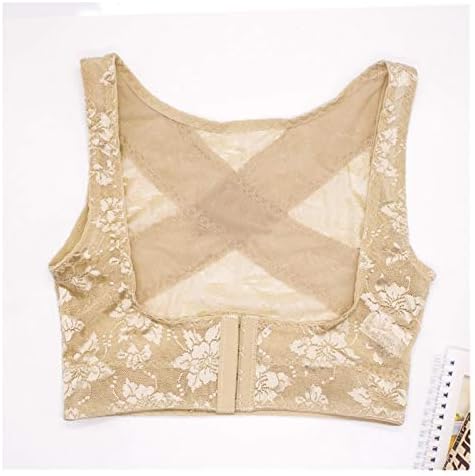 DSMYYXGS Adjustable Posture Corrector Brace Net Breathable Back Spine Support Belt Humpback Shoulder Women Posture Correction Belt (Color : Beige, Size : Small)
