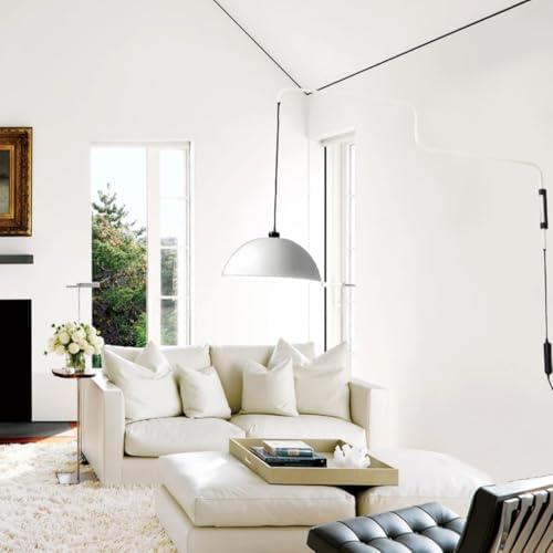Modern Plug in Wall Sconce Mid Century Swing Arm Wall Lamp