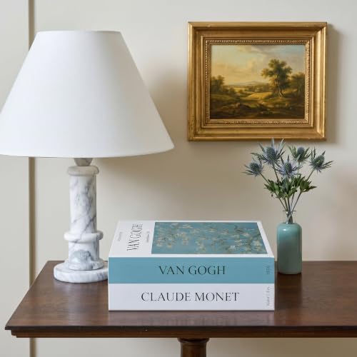 Decorative Cable Management Box, Faux Book Cord Organizer Cover with Dual Doors