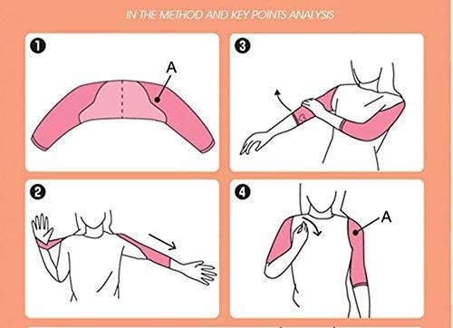 Gudessly Women's Slimming Arm Shapers Back Shoulder Support Wrap Correct Posture Corrector Humpback Prevent Shaperwear Compression Massaging Arms Lymphedema Support (M(fit US XS), Nude)