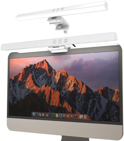 Dimmable LED Monitor Light Bar Hanging Table Lamp for Home Office Game