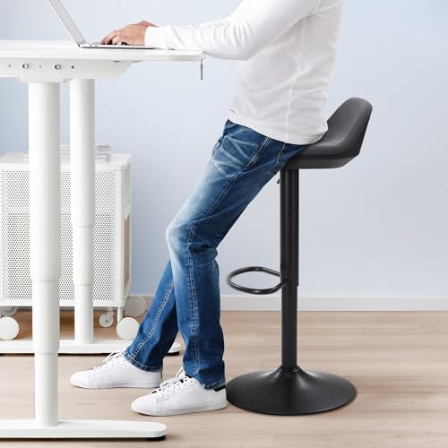 IWMH Standing Desk Stool, Adjustable Standing Desk Chair, Sit Stand Stool