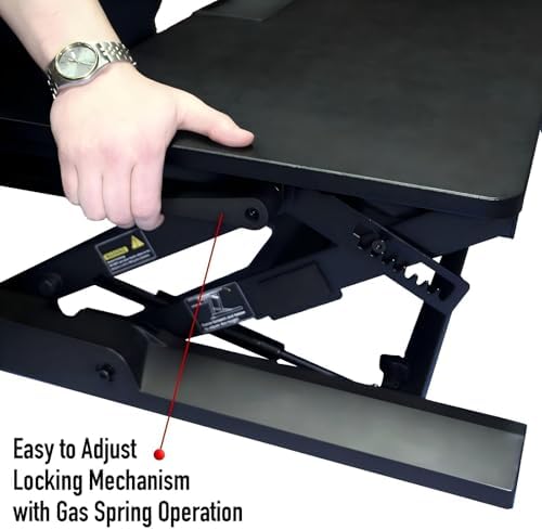 Standing Desk Converter 32 x 24 Inches, Black