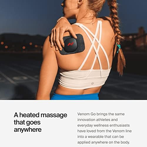 Hyperice Venom Go Pack Heat and Vibration Therapy Pod and Refill Pads
