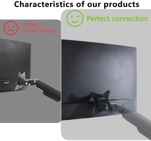 24B1XH VESA Mount Adapter Compatible with AOC 22" 24" 27" B1 Series Monitor